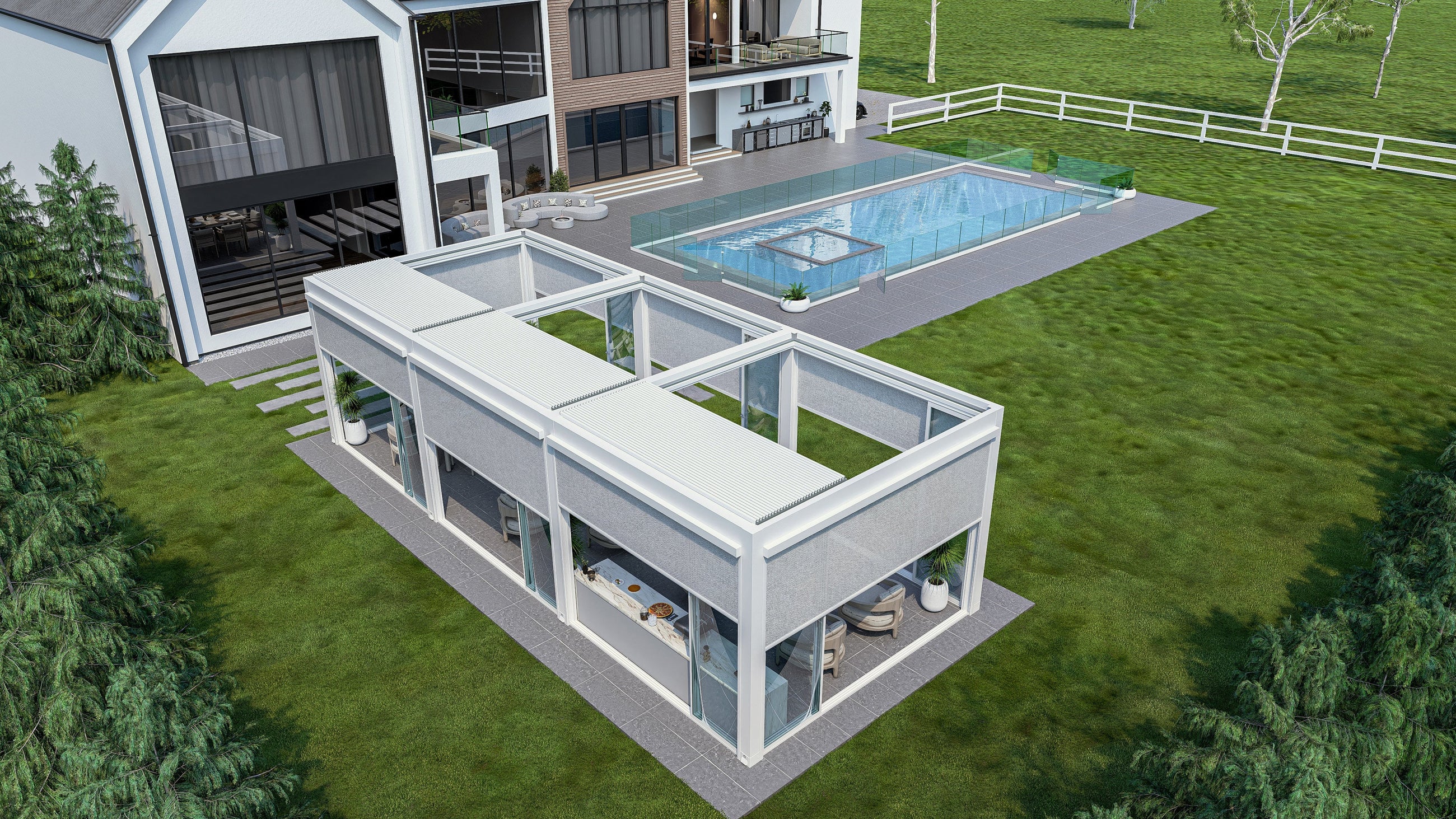Revolutionized Outdoor Spaces: A Pergola or a Glass Sunroom