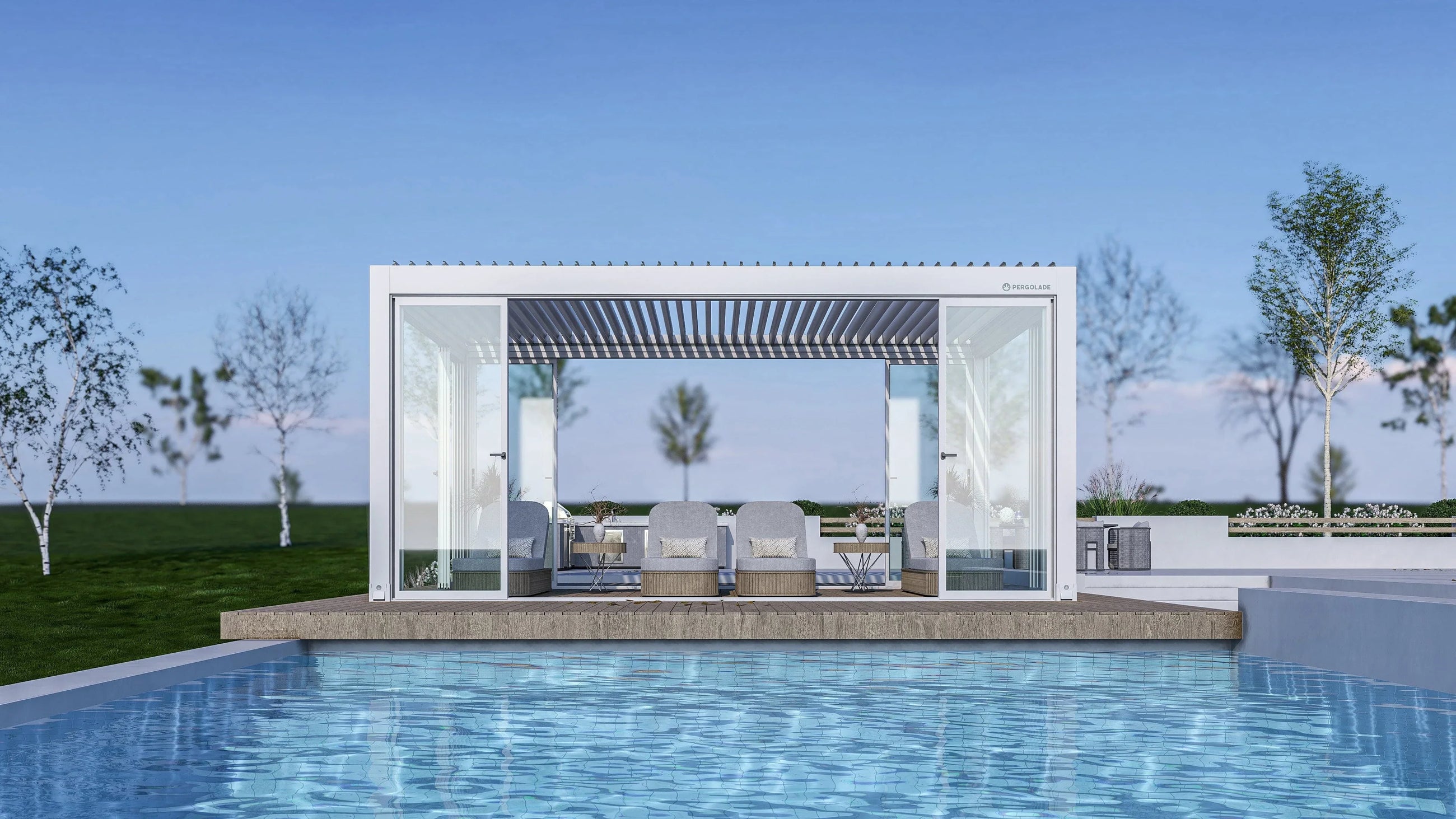 Top Tips for Installing Sliding Glass Doors with Louvered Pergolas